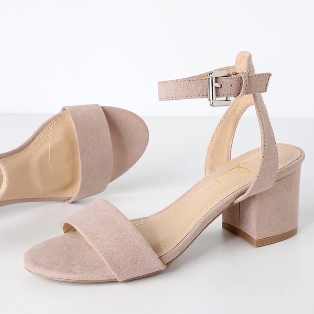 Lulus Primm nude heels